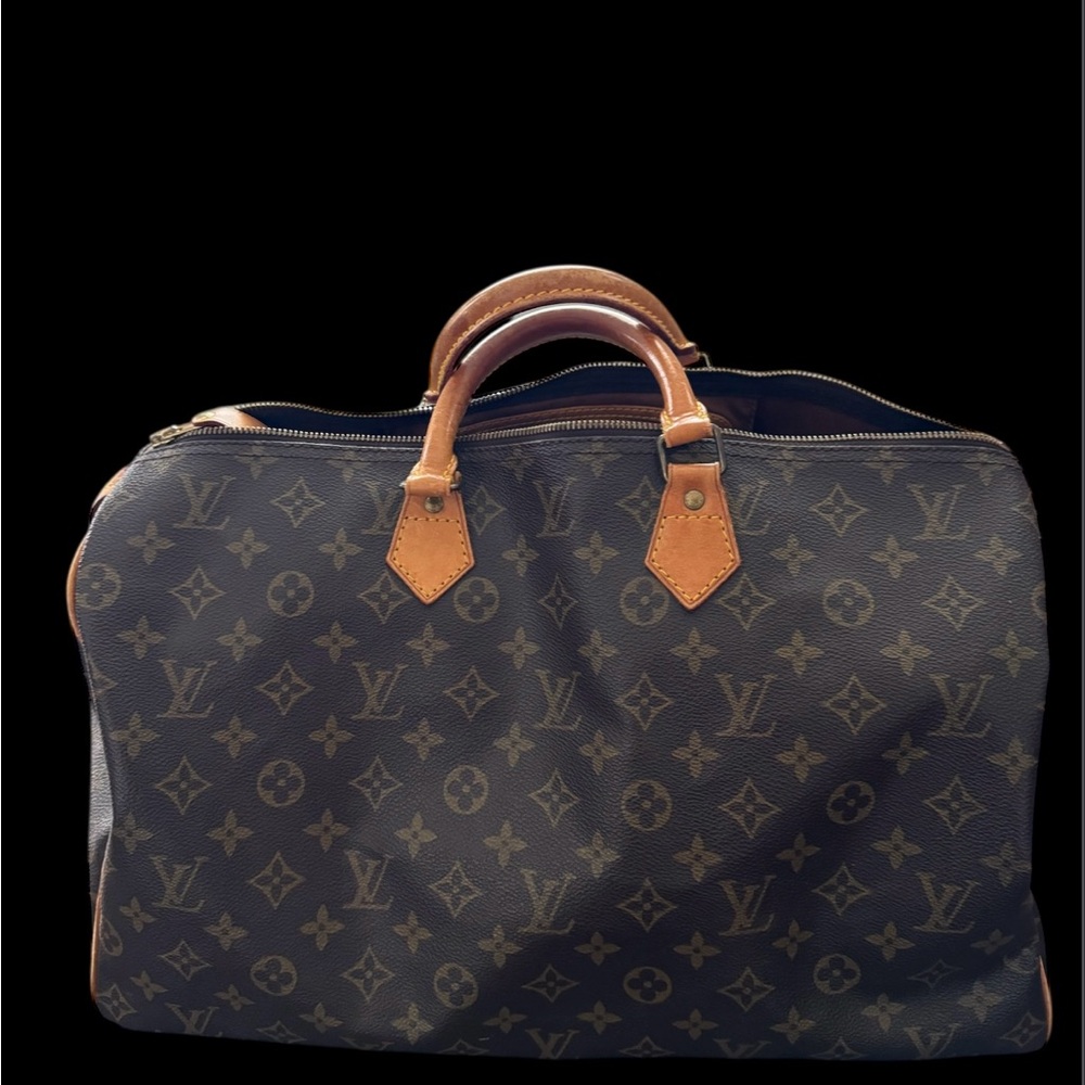 Louis Vuitton Brown Monogram Duffel Bag